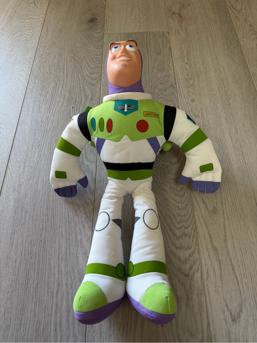 Buzz Lightyear Plush Toy - Green & White